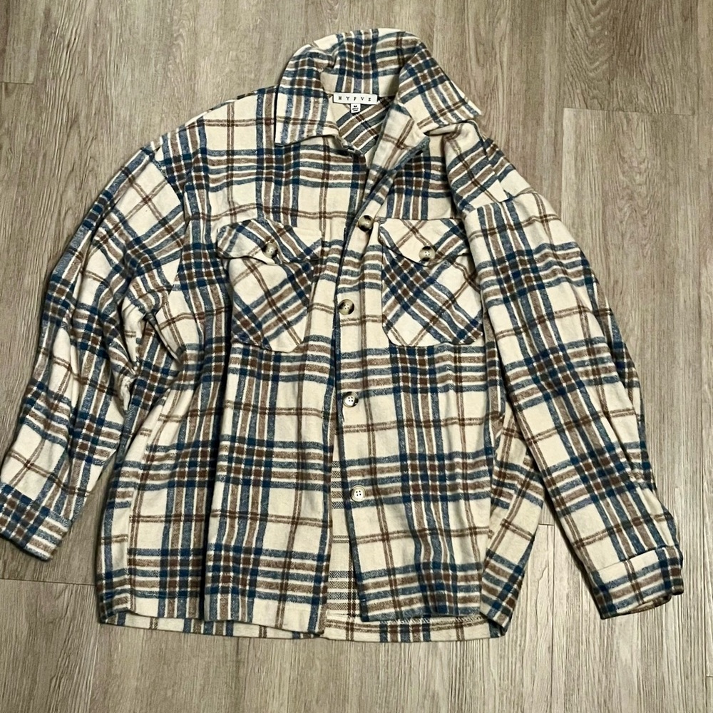 Oversized Flannel Shacket